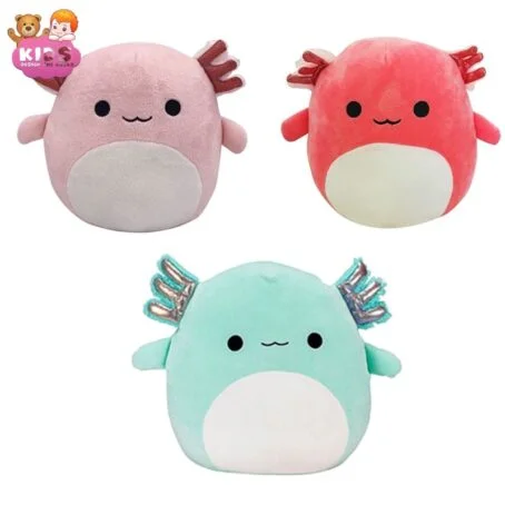 Peluche d'axolotl pour enfants