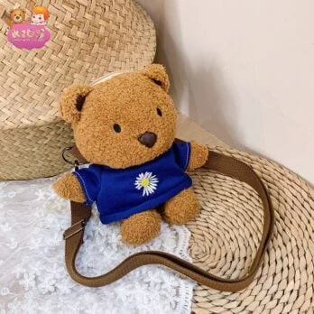 Sac À Dos En Peluche Ours Pour Enfants