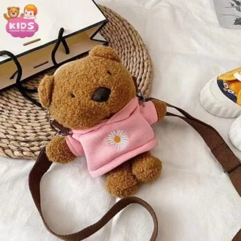 Sac À Dos En Peluche Ours Pour Enfants