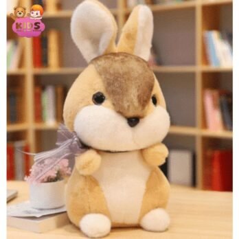Peluche De Lapin Beige