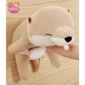 Peluche De Chien Shiba Beige