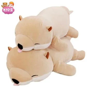 Peluche De Chien Shiba Beige