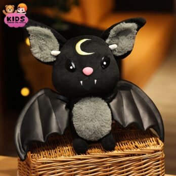 Jouet De Chauve-Souris En Peluche Noire Pour Halloween