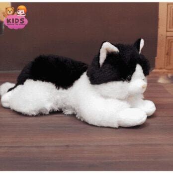 Chaton En Peluche Noir