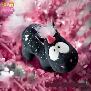 Peluche De Licorne Noire