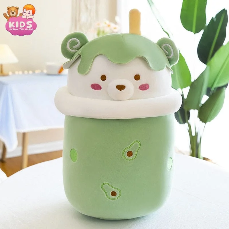 boba-tea-plush-kids-toys-25-cm-green-fantasy-312 Peluches de thé au lait de boba pour enfants