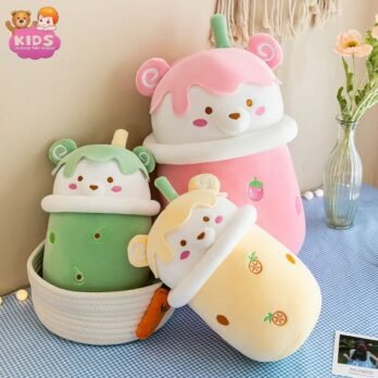 Peluches De Thé Au Lait De Boba Pour Enfants