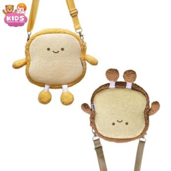 Pain Toast Sac À Dos Peluche