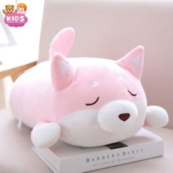 Chien En Peluche Marron Kawaii