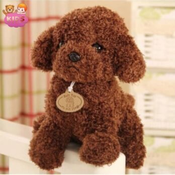 Brown Poodle En Peluche