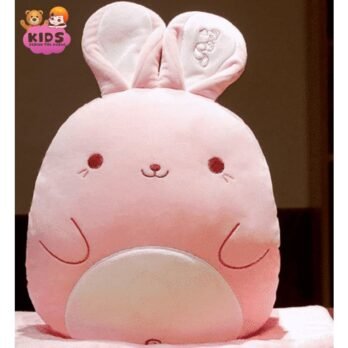 Coussin Lapin En Peluche