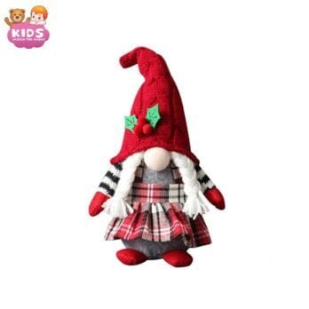 Décorations En Peluche De Lutin De Noël