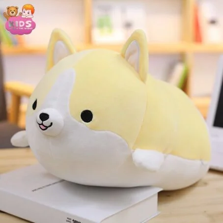 Jouet en peluche de chien Corgi