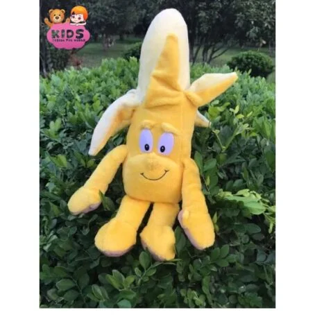 Mignon jouet en peluche de banane