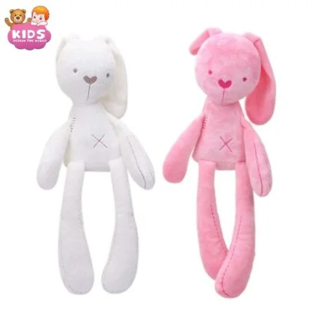 Jolis jouets en peluche de lapin pour enfants