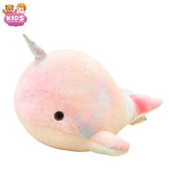 Jolis Jouets En Peluche Narvals Colorés