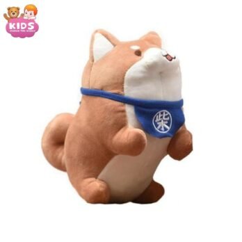 Mignon Chien Corgi En Peluche Pour Enfants
