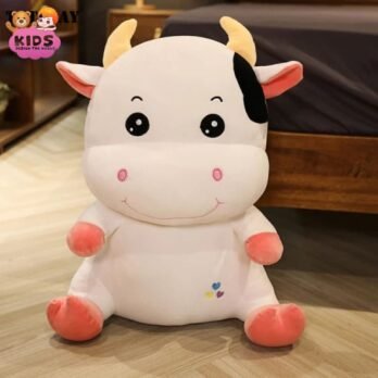 Peluche De Vache Mignonne Pour Enfants