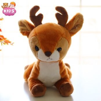 Mignon Jouet En Peluche De Cerf