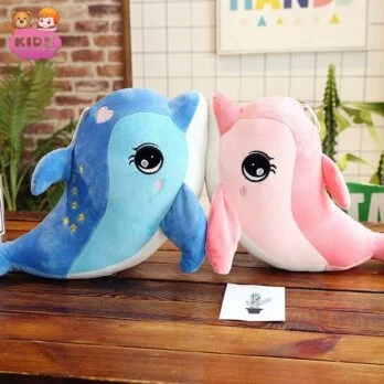 Mignon Jouet En Peluche De Dauphin