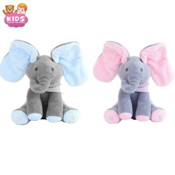 Mignon Jouet En Peluche D’Éléphant