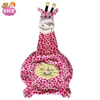 Chaise En Peluche Mignonne De Girafe Pour Enfants