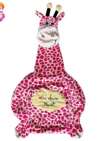 Chaise En Peluche Mignonne De Girafe Pour Enfants