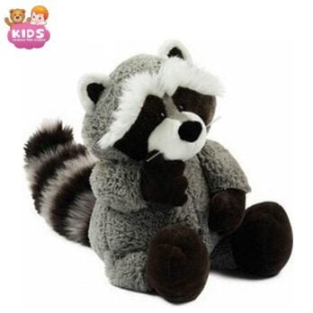 Mignon Peluche De Raton Laveur Gris