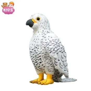 Mignon Jouet En Peluche D’Oiseau Faucon Gerfaut