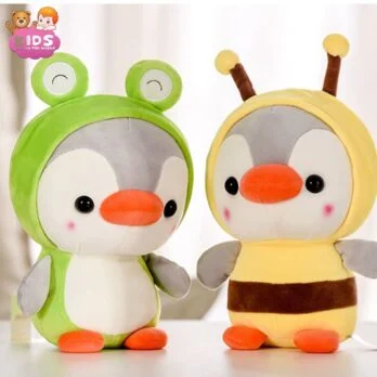 Mignon Jouet En Peluche De Pingouin