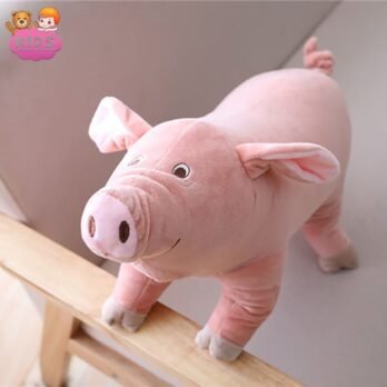 Joli Jouet En Peluche Rose Cochon