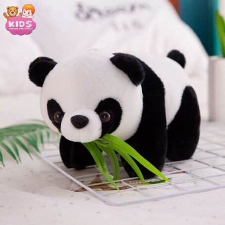 Jolis jouets en peluche de panda