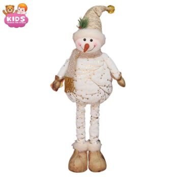 Jolis Jouets En Peluche De Bonhomme De Neige