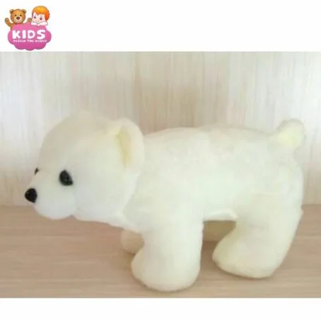 Mignon jouet en peluche d'ours polaire