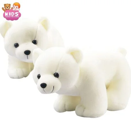 Mignon jouet en peluche d'ours polaire