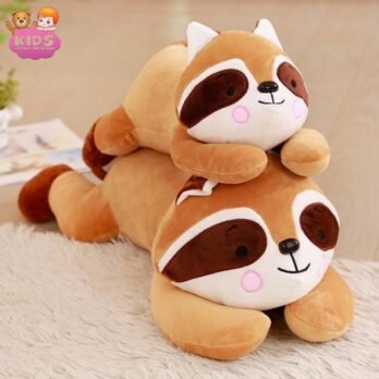 Mignon Peluche De Raton Laveur Brun