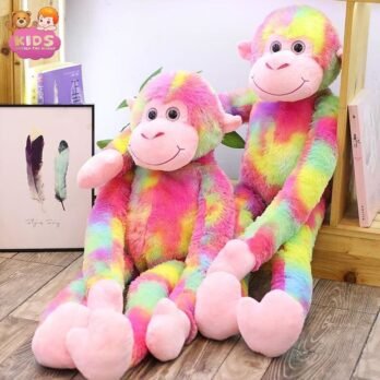 Mignon Jouet En Peluche Singe Arc-En-Ciel