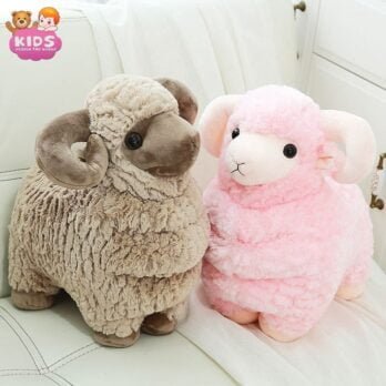 Mignon Jouet En Peluche De Mouton