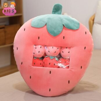 Mignon Jouet En Peluche Fraise