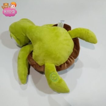 Mignon Jouet En Peluche De Tortue Verte
