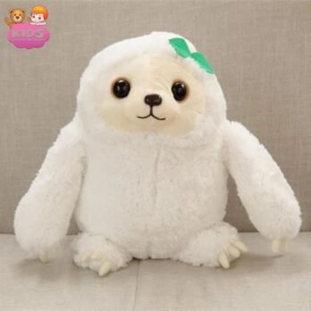 Mignon Peluche De Paresseux Blanc