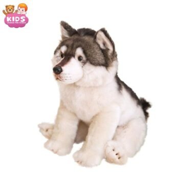 Mignon Loup En Peluche