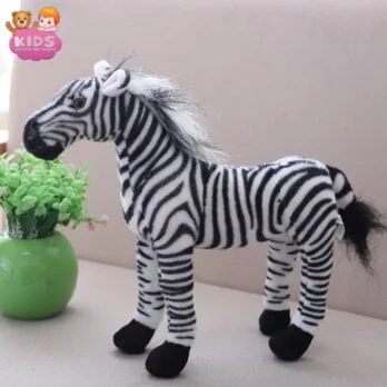 Mignon Zèbre En Peluche