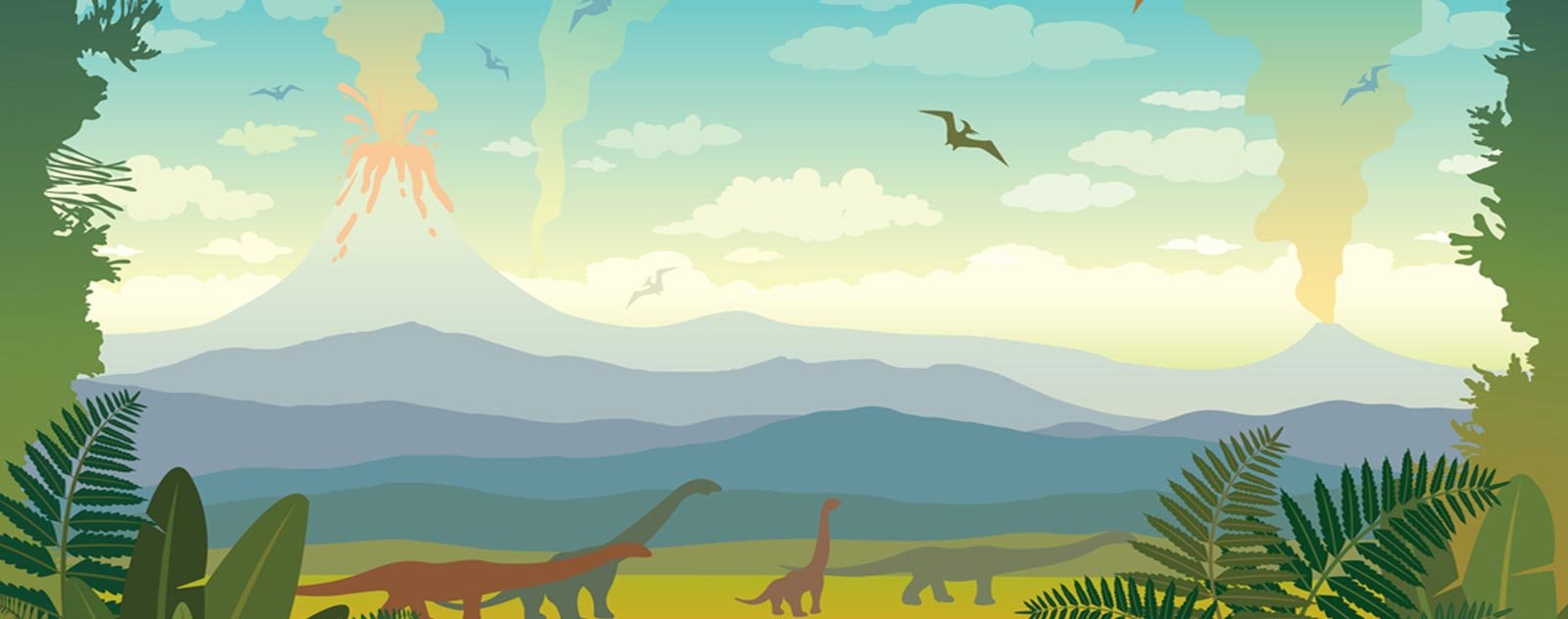 Quand le premier dinosaure est-il apparu sur terre ? 2 images du monde des dinosaures