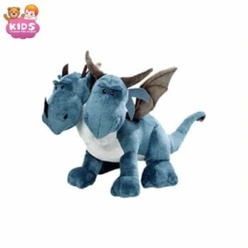 Dragon En Peluche Avec Deux Têtes