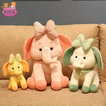 Éléphants En Peluche Pour Bébé
