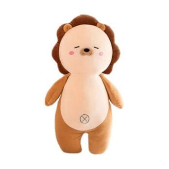 Amical Félin Lion En Peluche