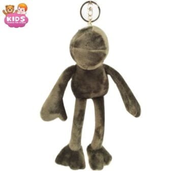 Porte-Clés En Peluche Grenouille