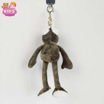 Porte-Clés En Peluche Grenouille