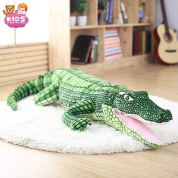 Jouet En Peluche De Crocodile Géant